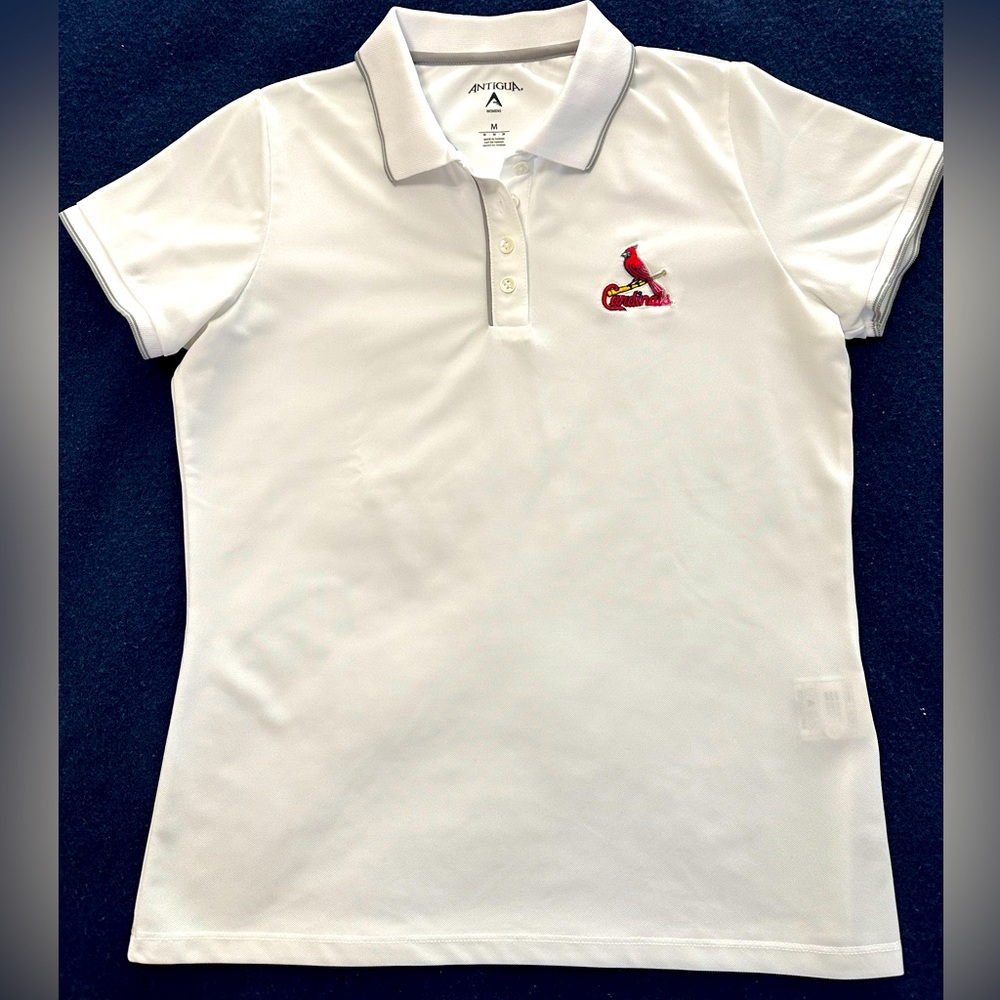 St. Louis Cardinals Woman’s Antigua polo M